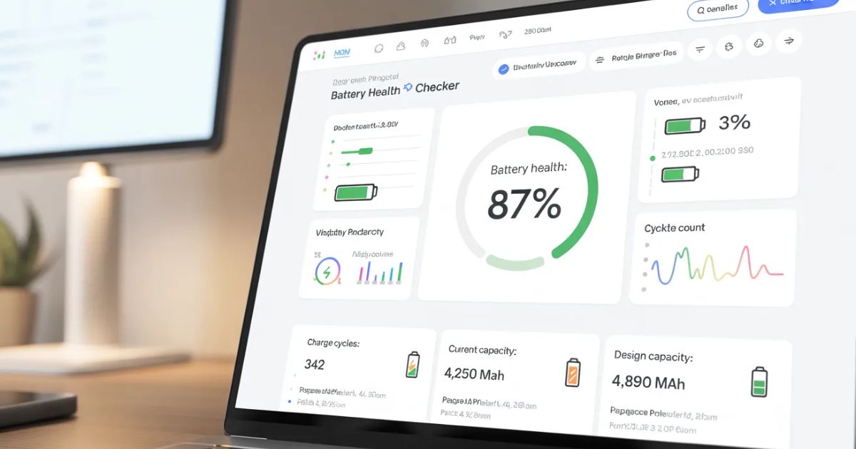 online battery health checker