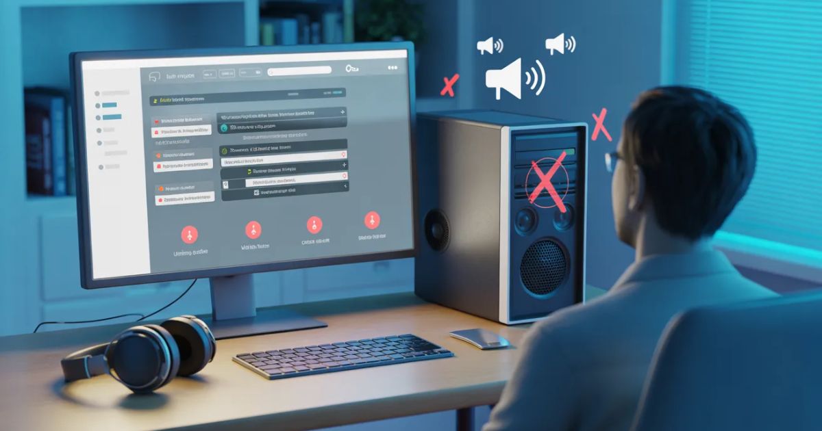 pc audio not working after driver update